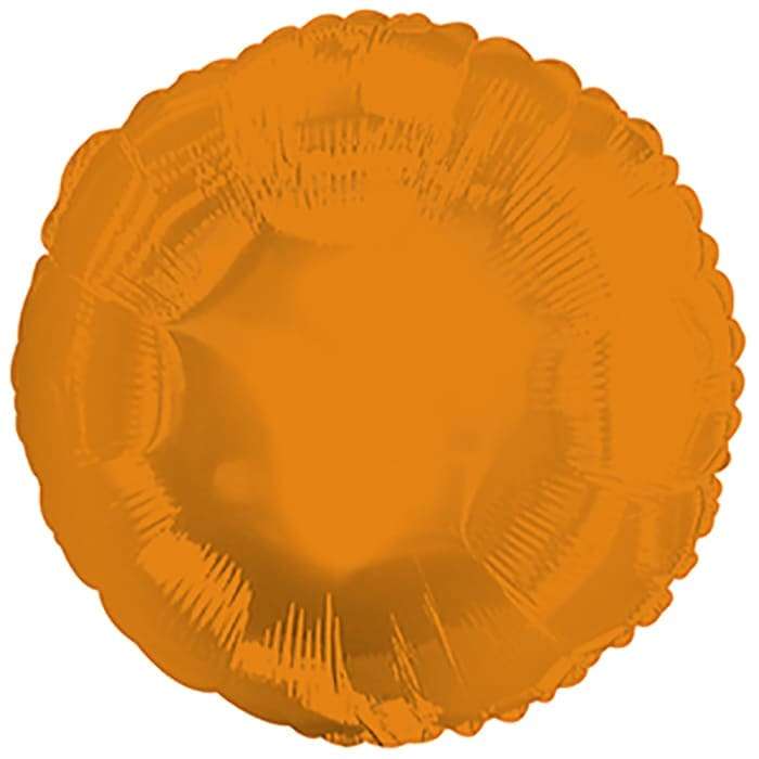 Оранжевый круг металлик 18 дюймов картинка