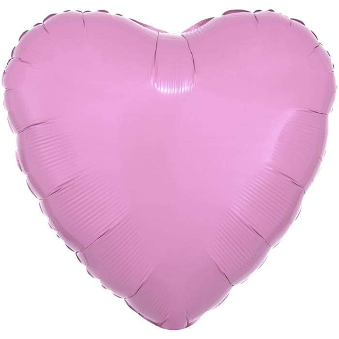 Розовое сердце пастель 18 дюймов картинка