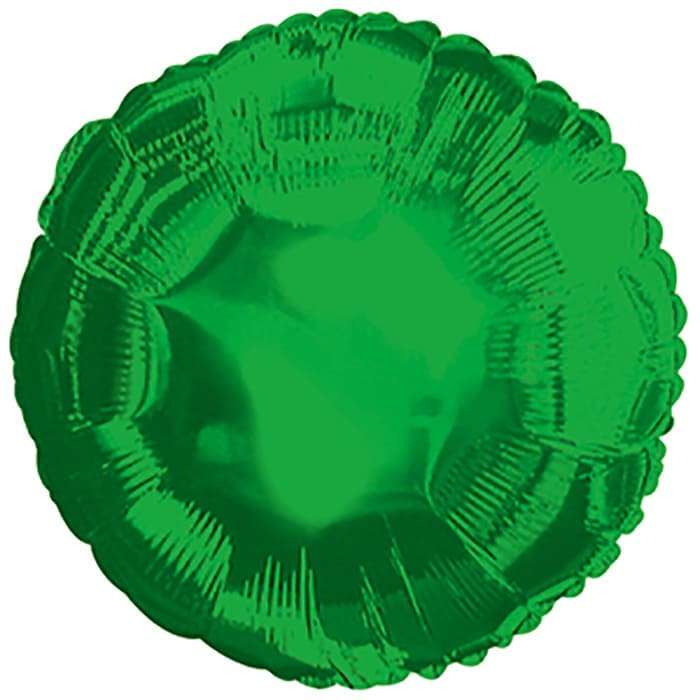 Зеленый круг шарик, 18 дюймов картинка