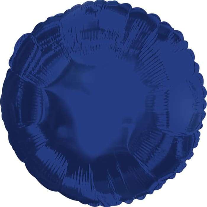 Темно-синий круглый шарик, 18 дюймов картинка