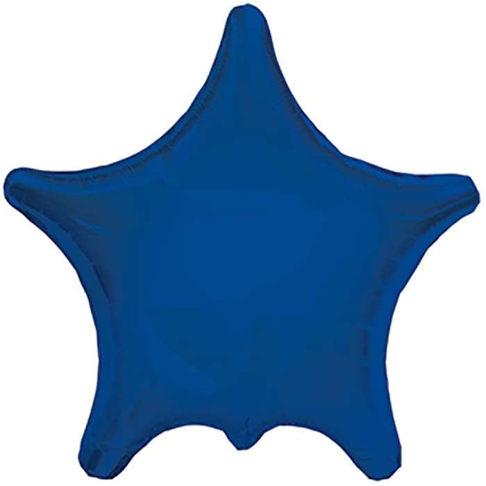 Темно-синяя звезда шарик, 22 дюймов картинка