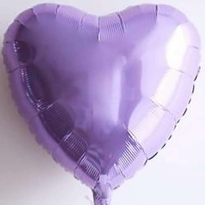 Лавандовое, сиреневое сердце шарик, 18 дюймов картинка