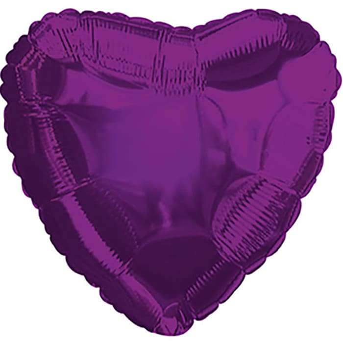 Виноградное сердце шарик, 18 дюймов картинка