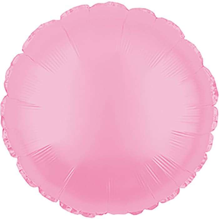 Розовый круглый шарик, 18 дюймов картинка 2