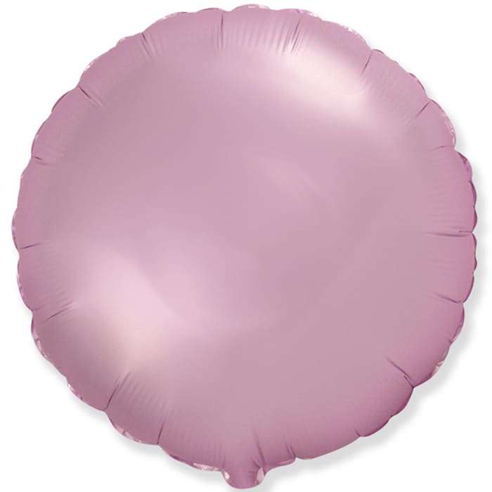 Розовый круглый шарик, 18 дюймов картинка