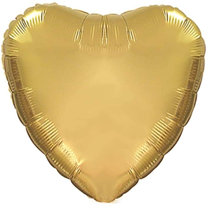 Золотое античное сердце шарик, 18 дюймов картинка