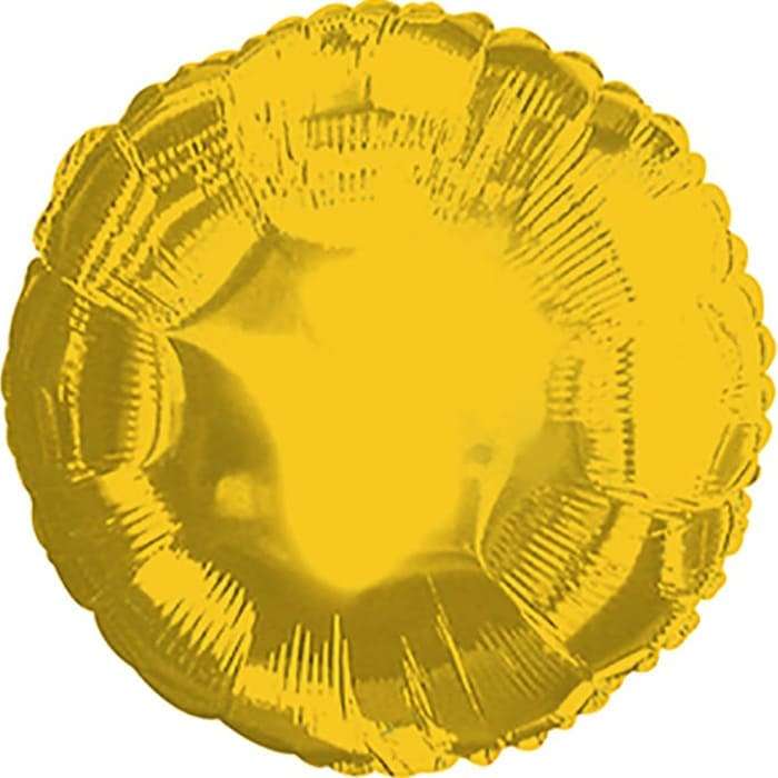 Золотой круглый шарик, 18 дюймов картинка 2