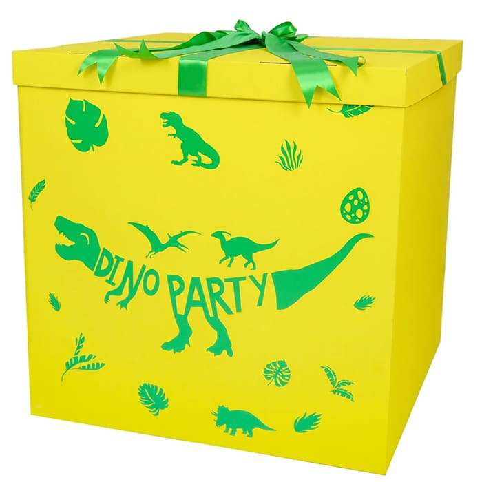Коробка с шарами в стиле Dino Party картинка 2
