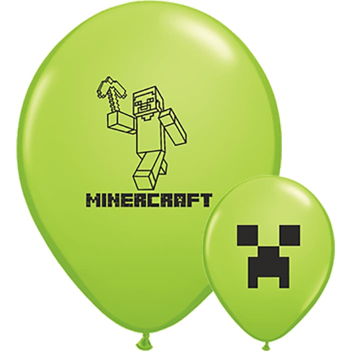 Майнкрафт шары Minecraft, 30 см картинка 3