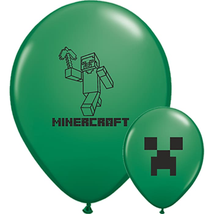 Майнкрафт шары Minecraft, 30 см картинка 5