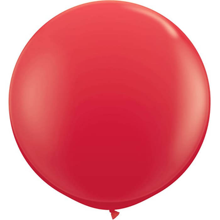 Красный большой шар 60см картинка 2