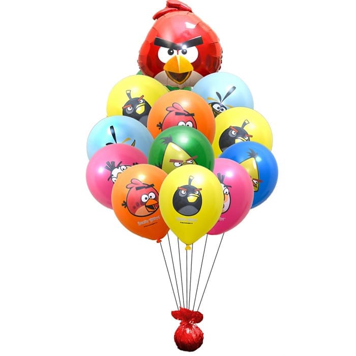 Гелиевые шары «Angry Birds» Энгри Бердс картинка 2
