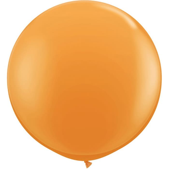 Оранжевый большой шар 70см картинка 2