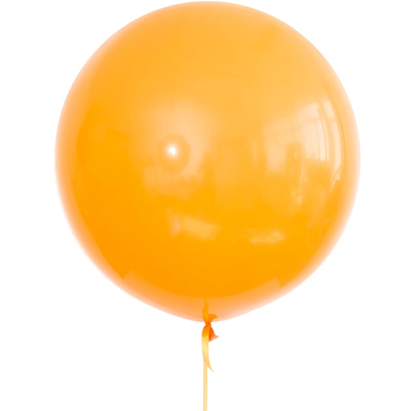 Оранжевый большой шар 70см картинка