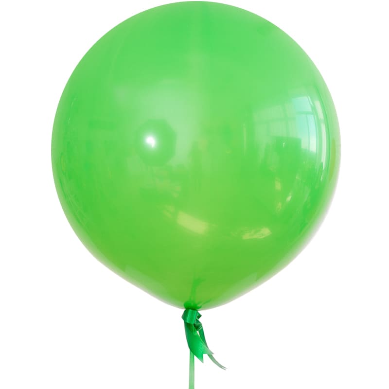 Зелёный большой шарик картинка