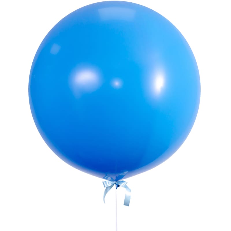 Синий большой шар картинка