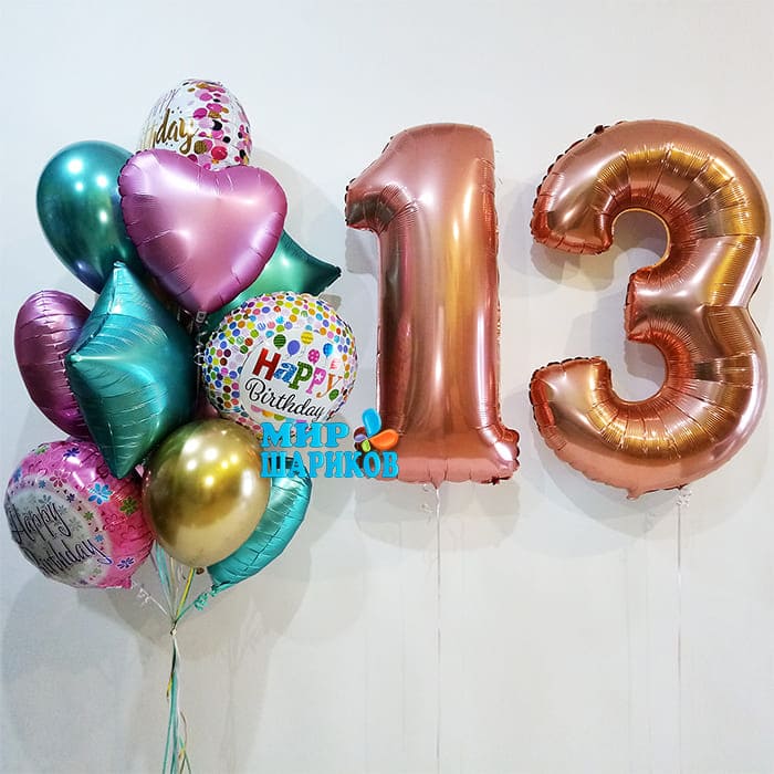 Создаем объемную цифру 4 на день рождения, фото № 16 | День рождения, Дни рождения, Цветочные буквы